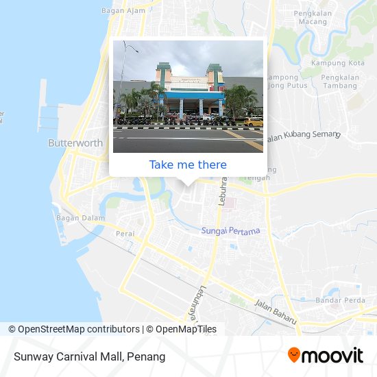 Peta Sunway Carnival Mall