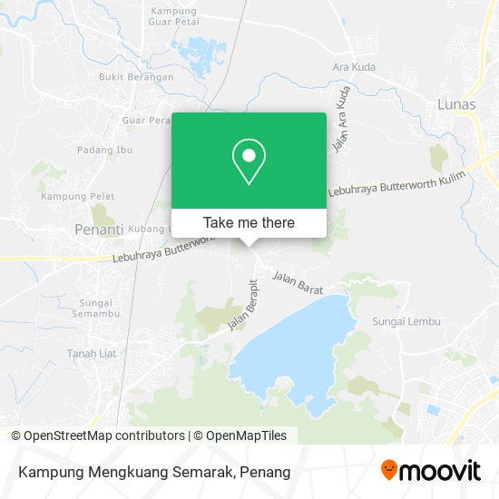 Peta Kampung Mengkuang Semarak
