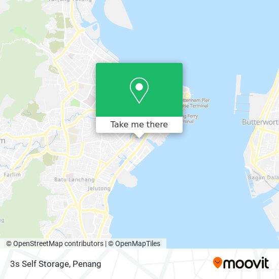 3s Self Storage map