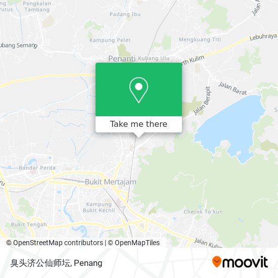 Peta 臭头济公仙师坛