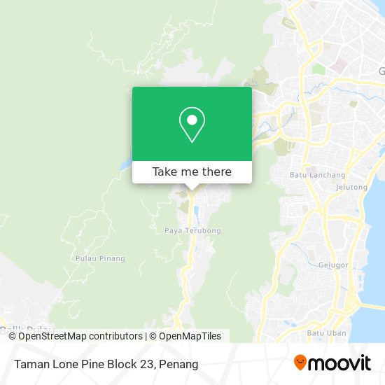 Taman Lone Pine Block 23 map