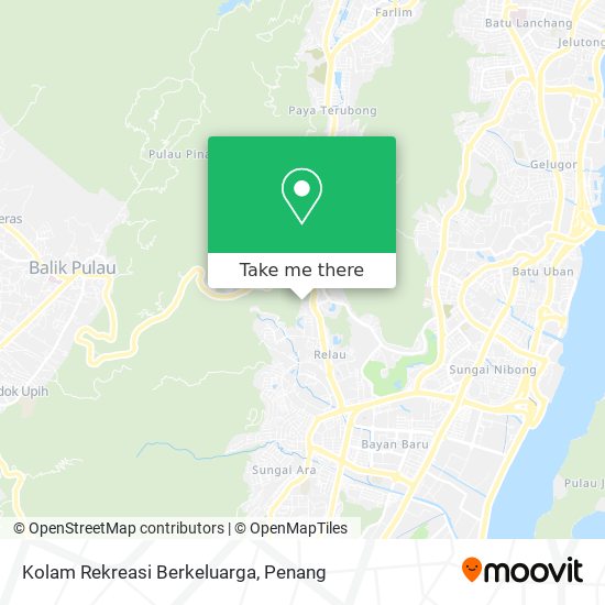 Kolam Rekreasi Berkeluarga map