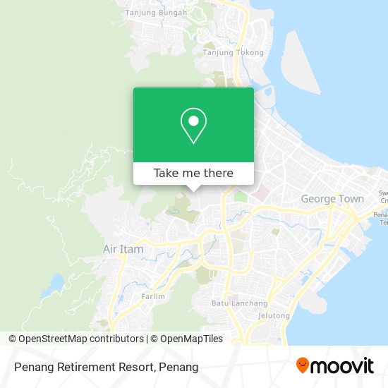 Penang Retirement Resort map