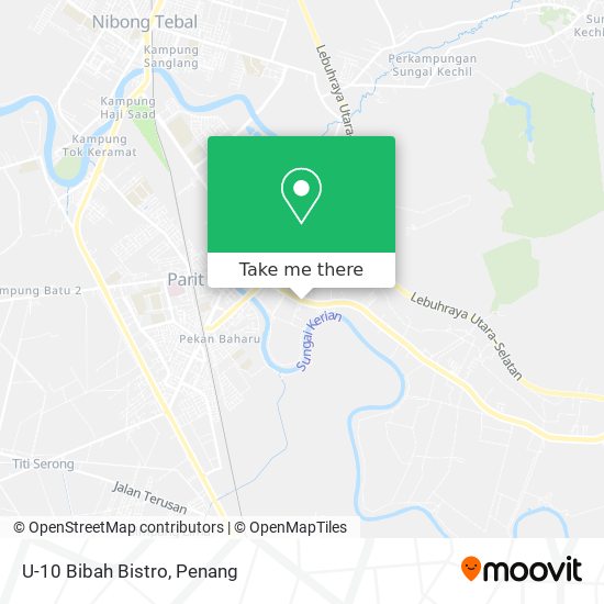 U-10 Bibah Bistro map