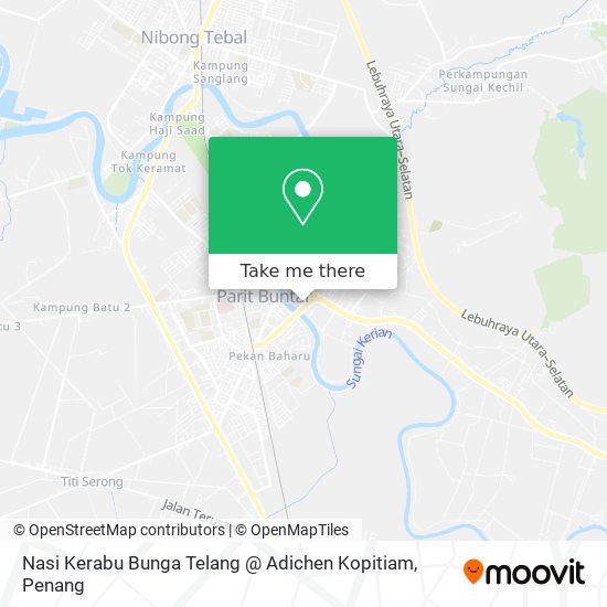 Nasi Kerabu Bunga Telang @ Adichen Kopitiam map