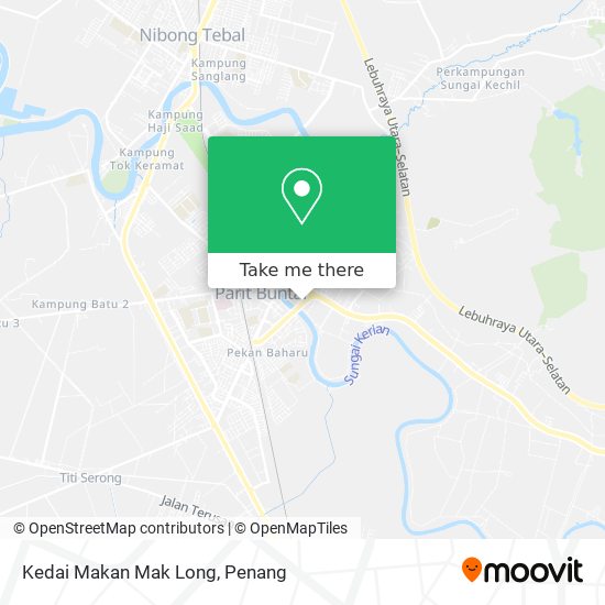 Kedai Makan Mak Long map