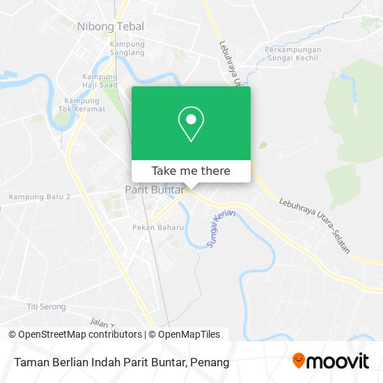 Peta Taman Berlian Indah Parit Buntar