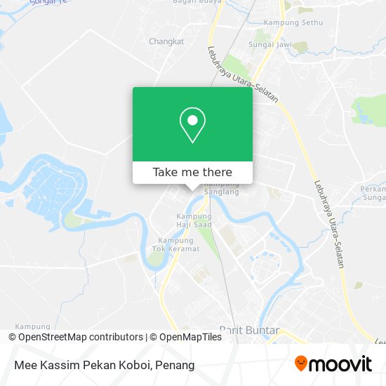 Mee Kassim Pekan Koboi map