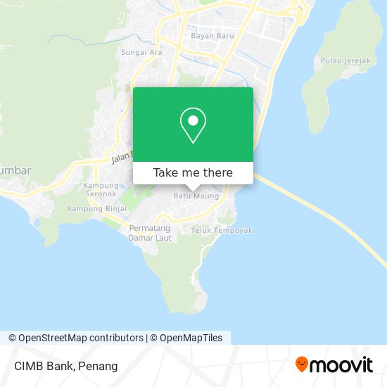 CIMB Bank map