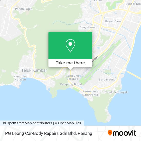 PG Leong Car-Body Repairs Sdn Bhd map