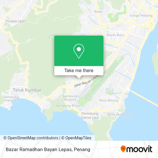 Bazar Ramadhan Bayan Lepas map