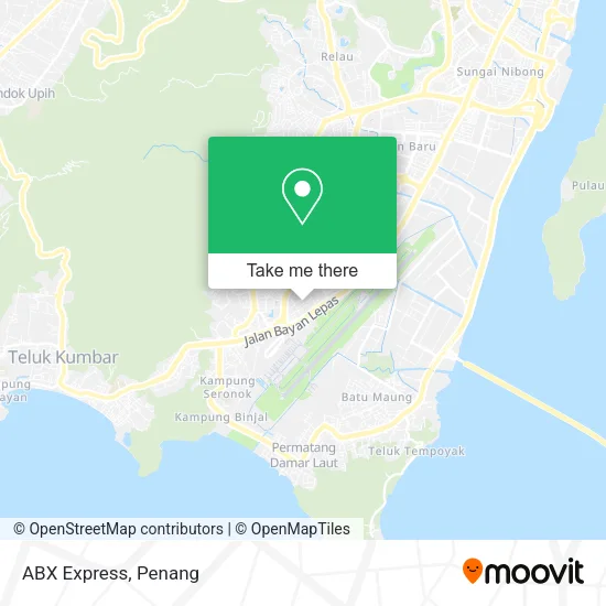 ABX Express map
