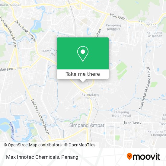 Max Innotac Chemicals map