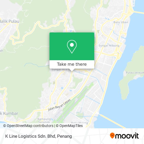 K Line Logistics Sdn. Bhd map