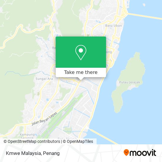 Kmwe Malaysia map