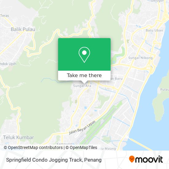 Springfield Condo Jogging Track map
