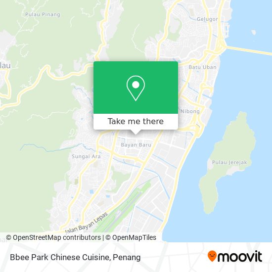 Bbee Park Chinese Cuisine map