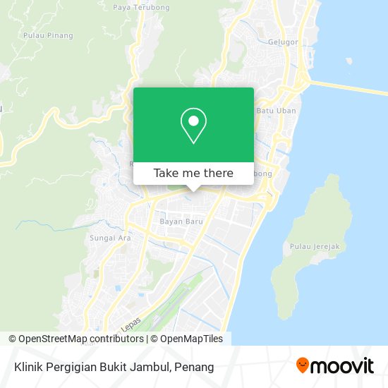 Klinik Pergigian Bukit Jambul map