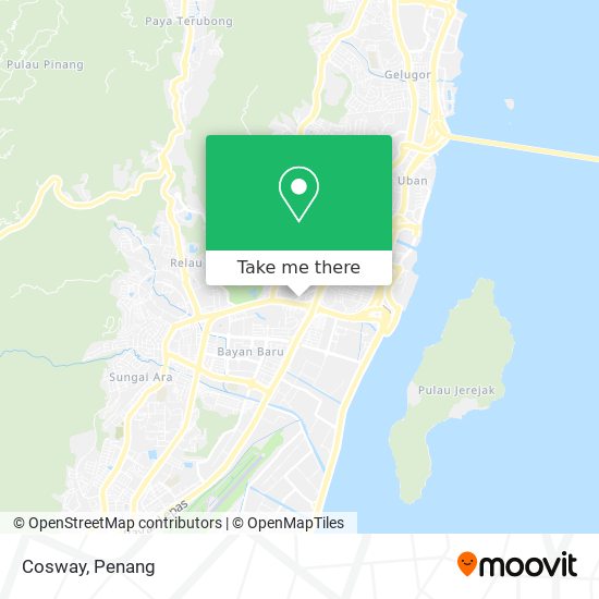 Cosway map