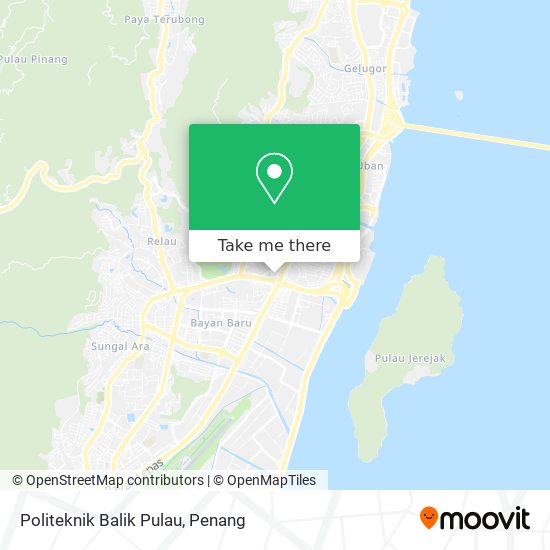 Politeknik Balik Pulau map