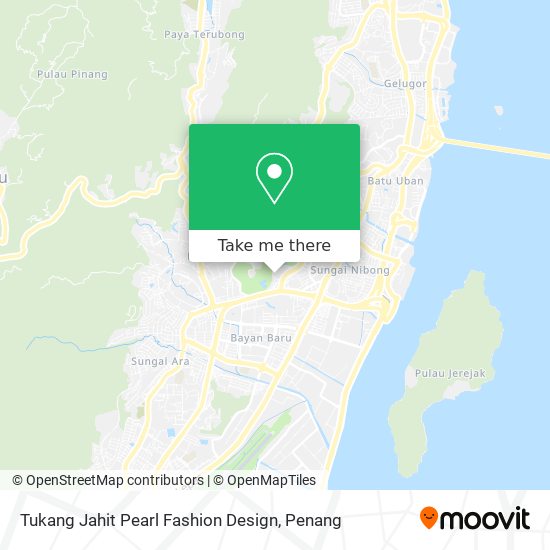 Tukang Jahit Pearl Fashion Design map