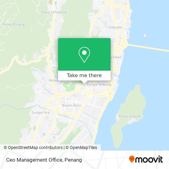 Ceo Management Office map