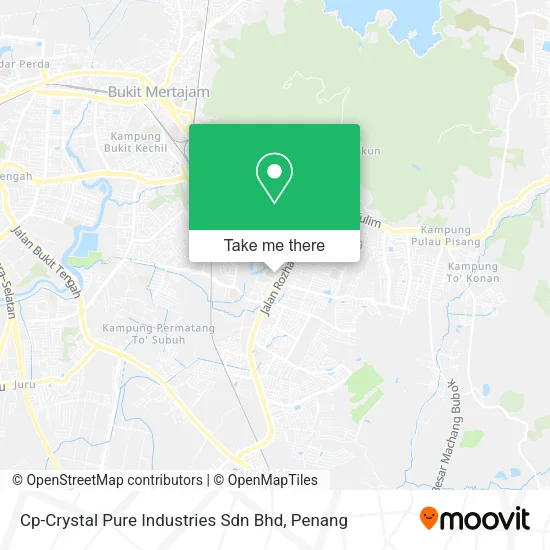 Cp-Crystal Pure Industries Sdn Bhd map