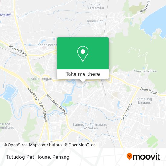 Tutudog Pet House map