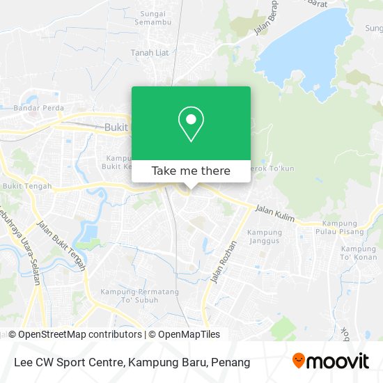 Lee CW Sport Centre, Kampung Baru map