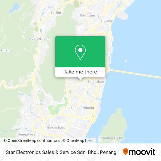 Star Electronics Sales & Service Sdn. Bhd. map