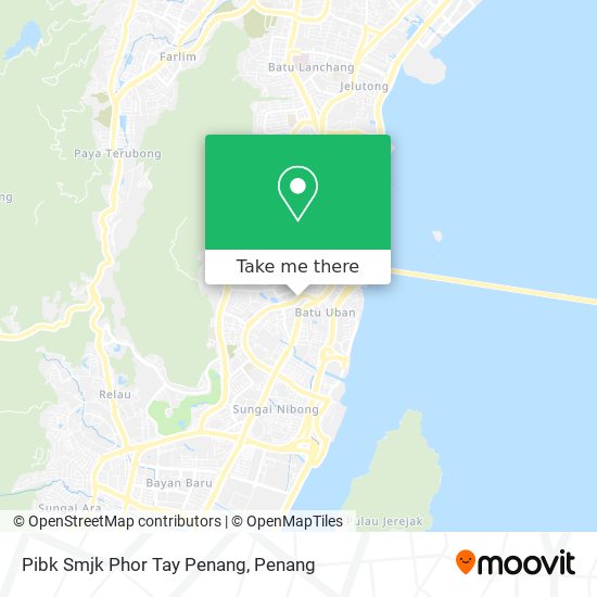 Pibk Smjk Phor Tay Penang map