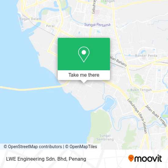 LWE Engineering Sdn. Bhd map