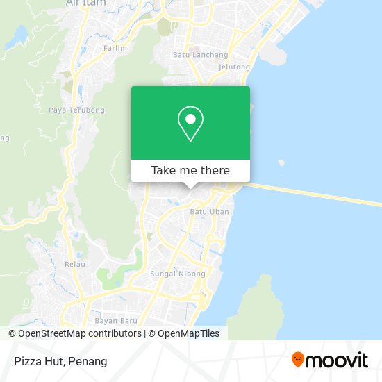 Pizza Hut map