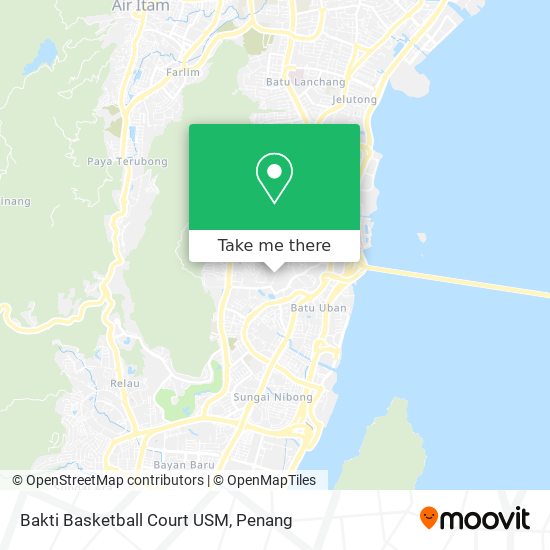 Peta Bakti Basketball Court USM
