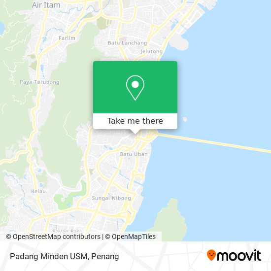 Padang Minden USM map