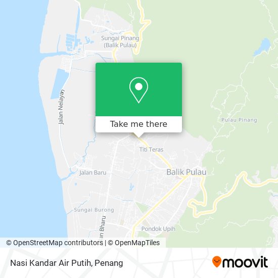 Nasi Kandar Air Putih map