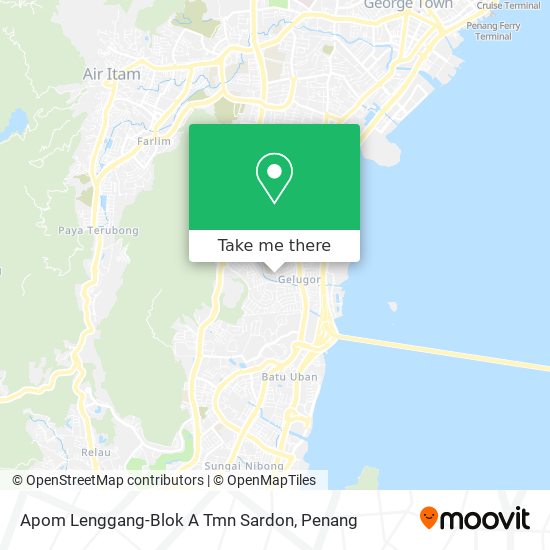 Apom Lenggang-Blok A Tmn Sardon map