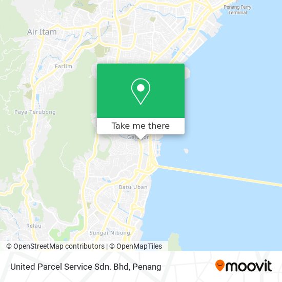 United Parcel Service Sdn. Bhd map
