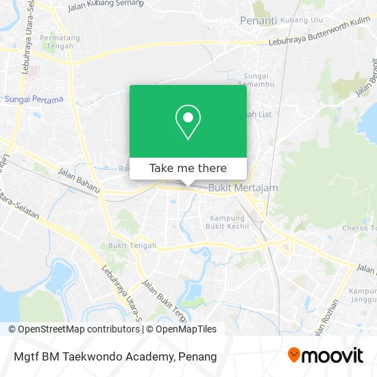 Peta Mgtf BM Taekwondo Academy