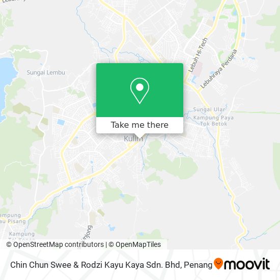 Peta Chin Chun Swee & Rodzi Kayu Kaya Sdn. Bhd