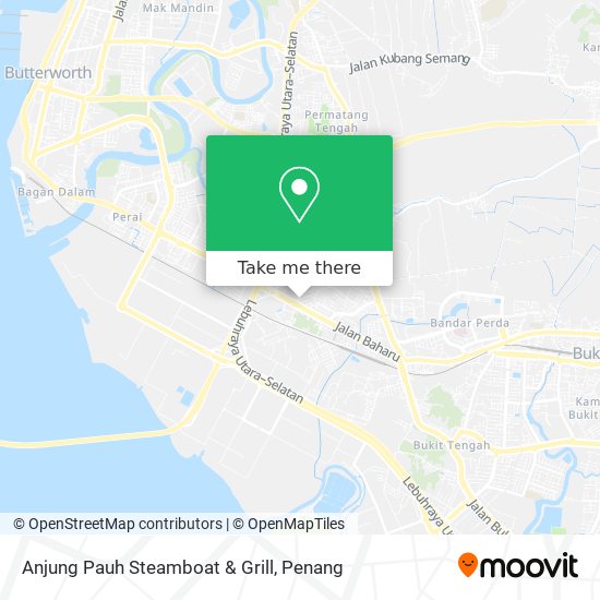 Anjung Pauh Steamboat & Grill map