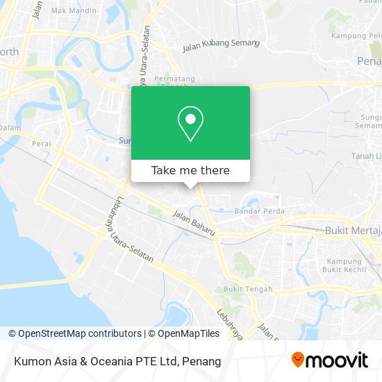 Kumon Asia & Oceania PTE Ltd map