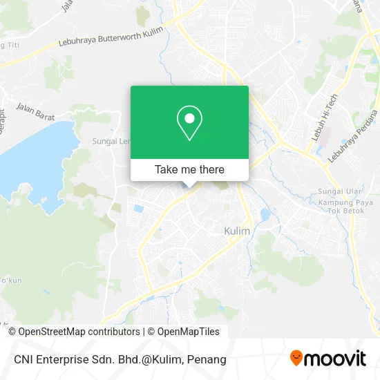 CNI Enterprise Sdn. Bhd.@Kulim map
