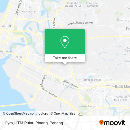 Gym,UITM Pulau Pinang map