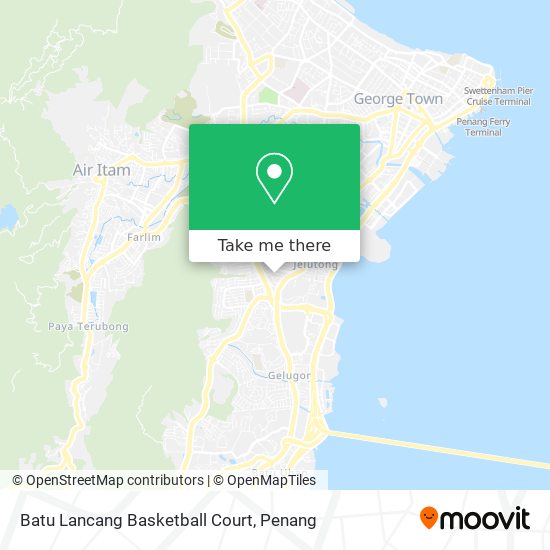 Batu Lancang Basketball Court map