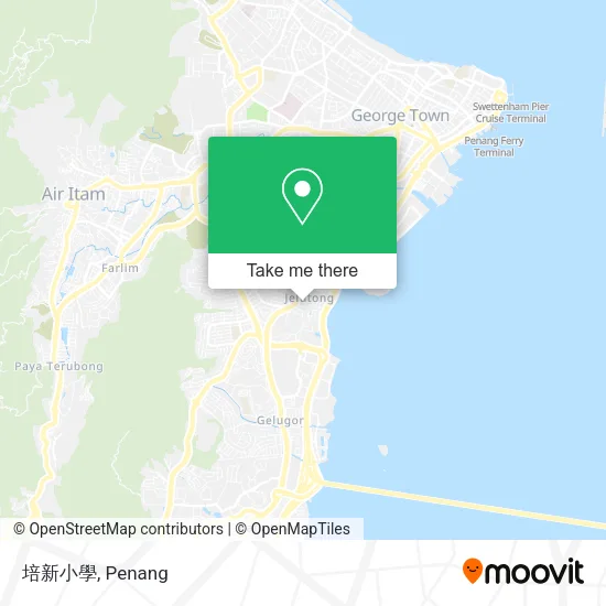 培新小學 map