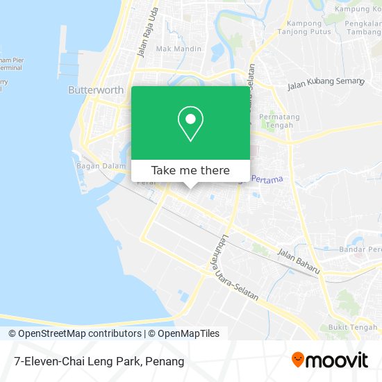 7-Eleven-Chai Leng Park map