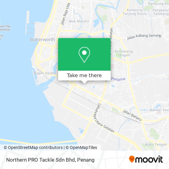 Peta Northern PRO Tackle Sdn Bhd