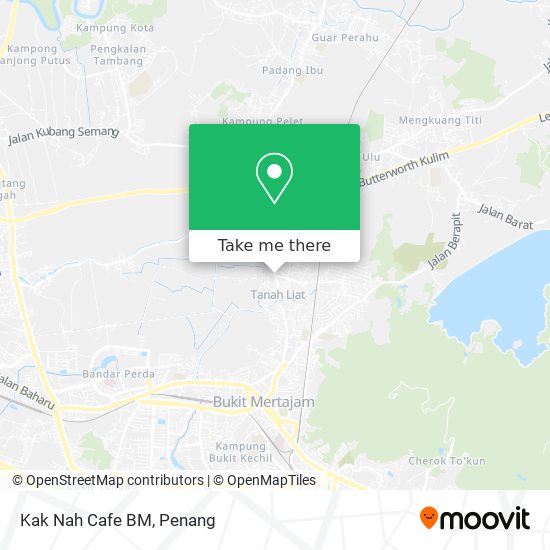 Kak Nah Cafe BM map