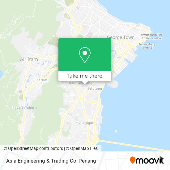 Asia Engineering & Trading Co map